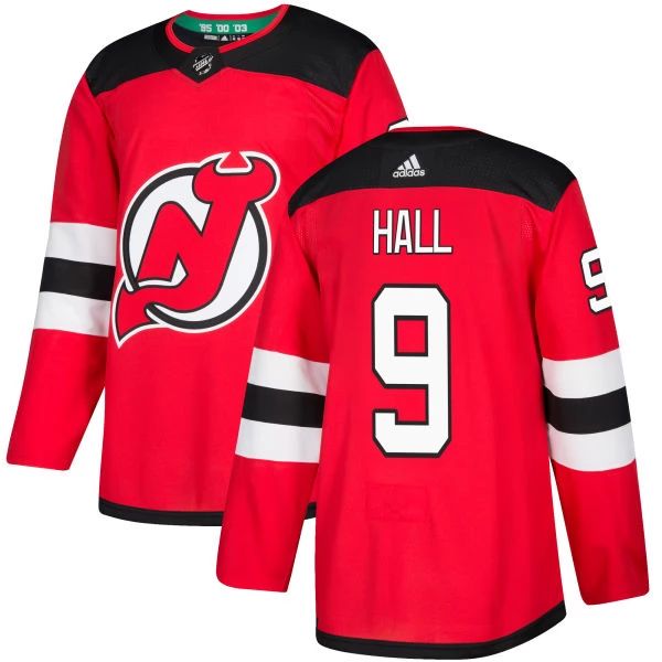 Kinder New Jersey Devils Eishockey Trikot Taylor Hall #9 Rot Authentic